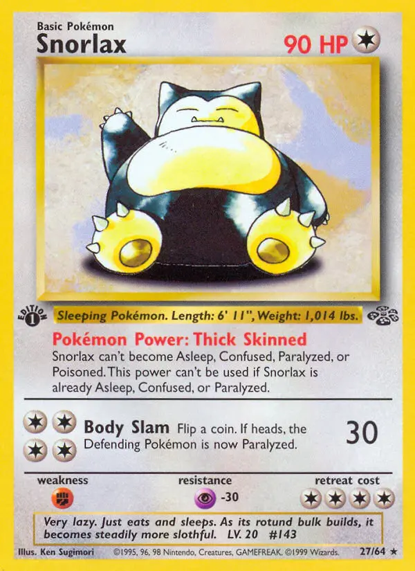 Snorlax, 027/064