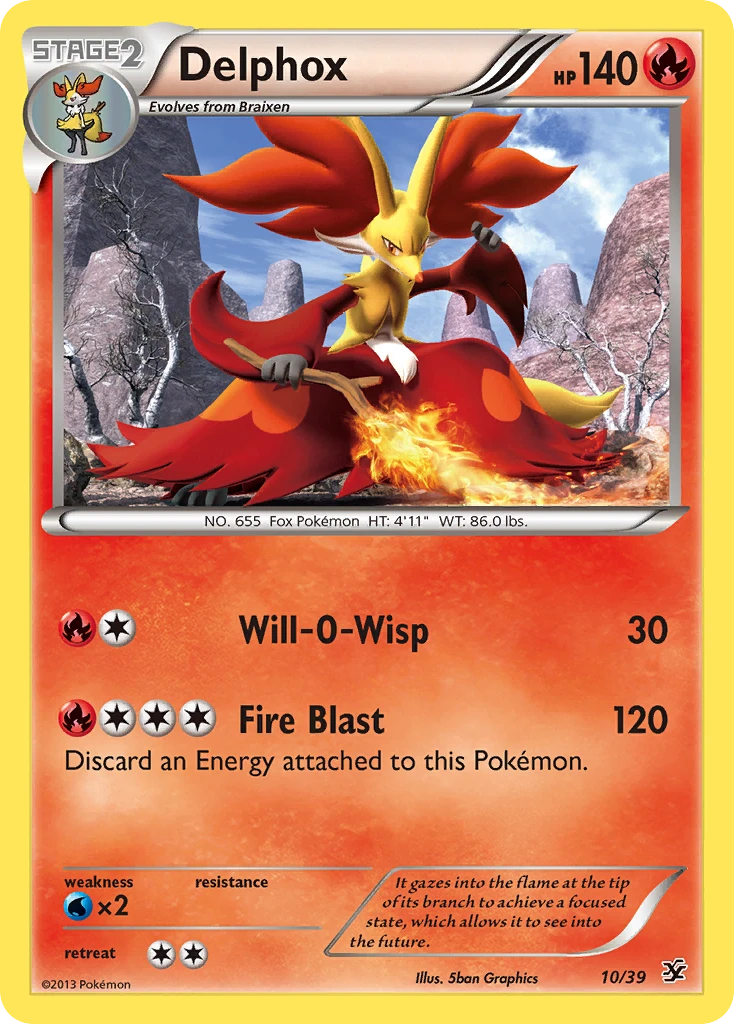 Delphox, 010/039