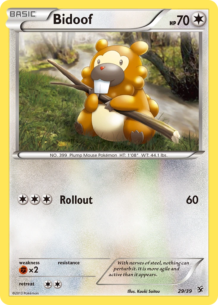 Bidoof, 029/039