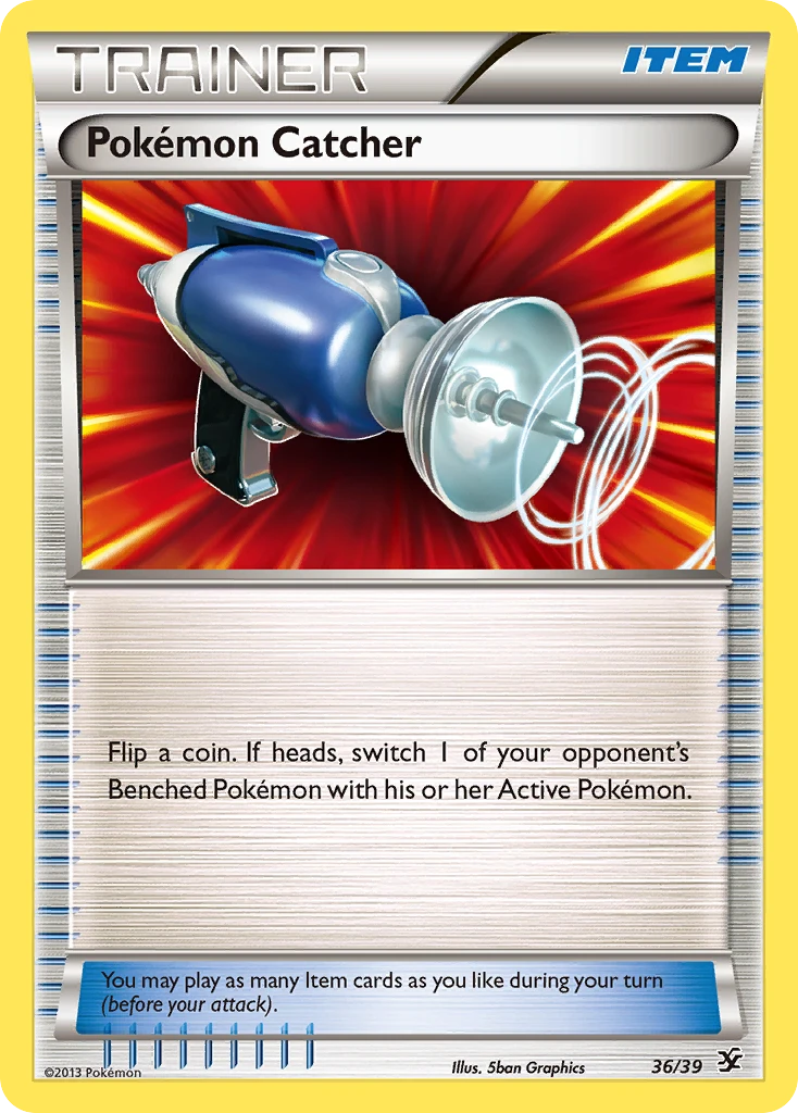 Pokémon Catcher, 036/039