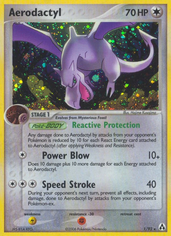 Aerodactyl, 1/92