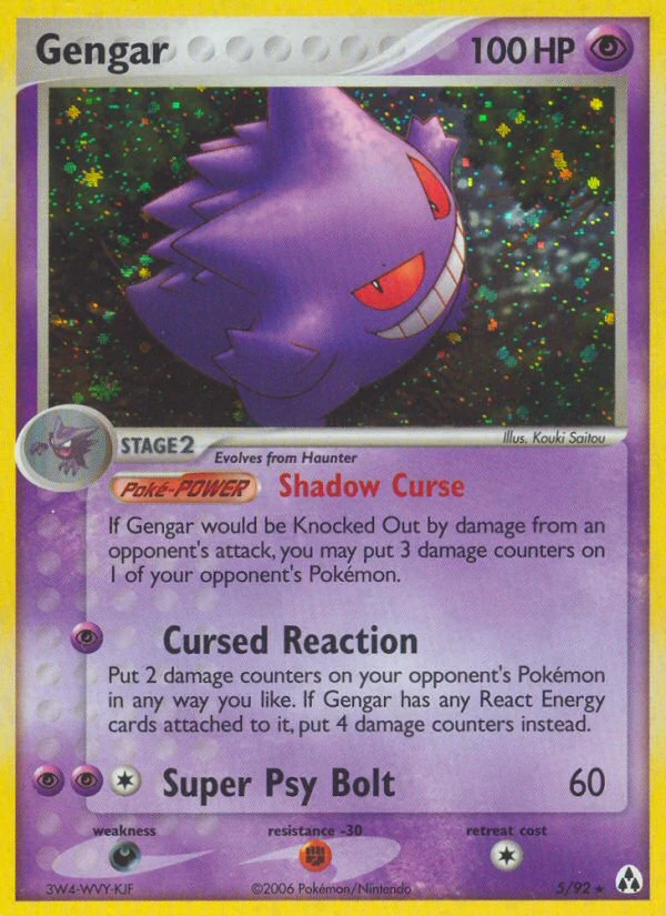 Gengar, 5/92