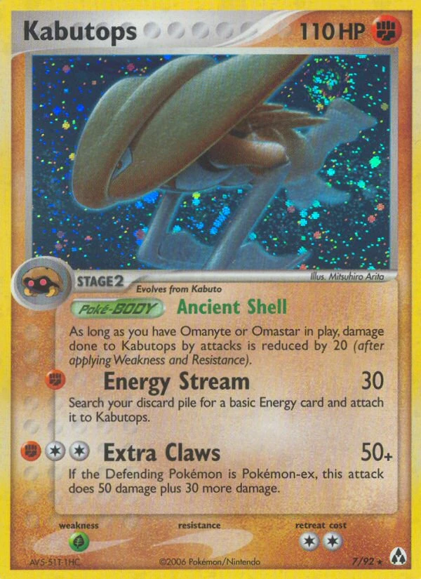 Kabutops, 7/92