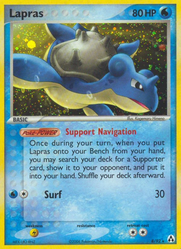 Lapras, 8/92
