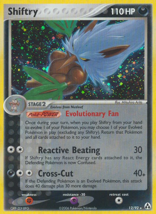 Shiftry, 12/92