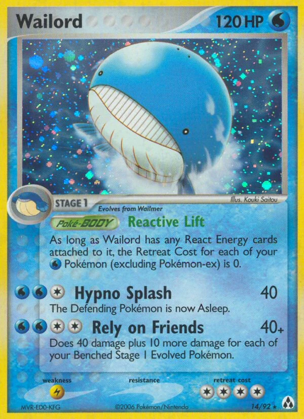 Wailord, 14/92
