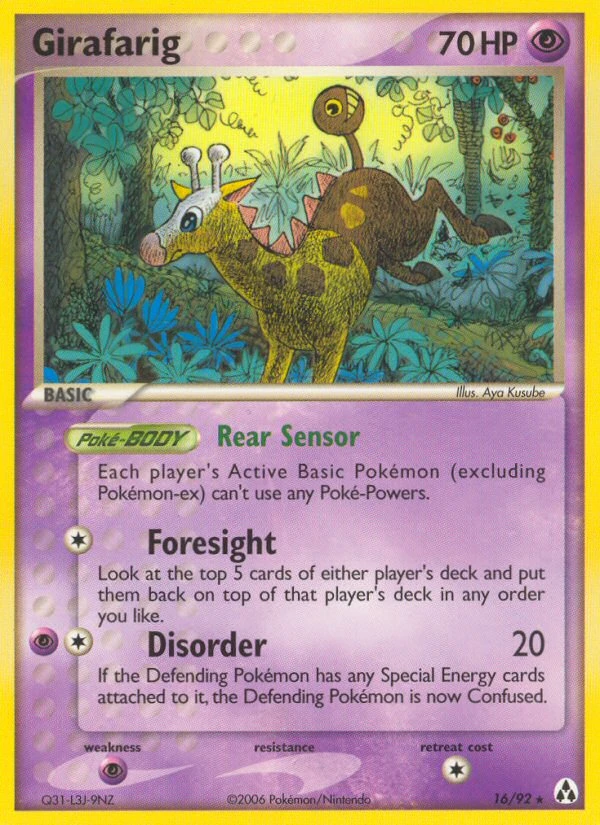 Girafarig, 16/92