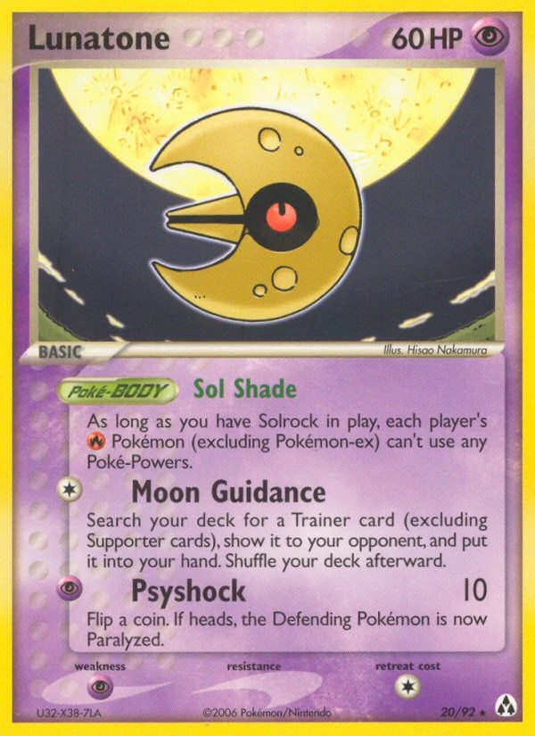 Lunatone, 20/92