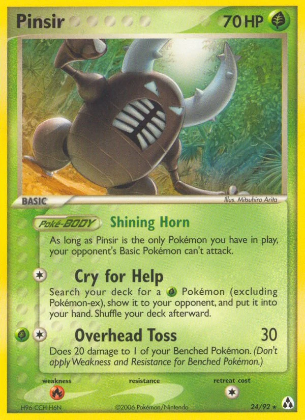 Pinsir, 24/92