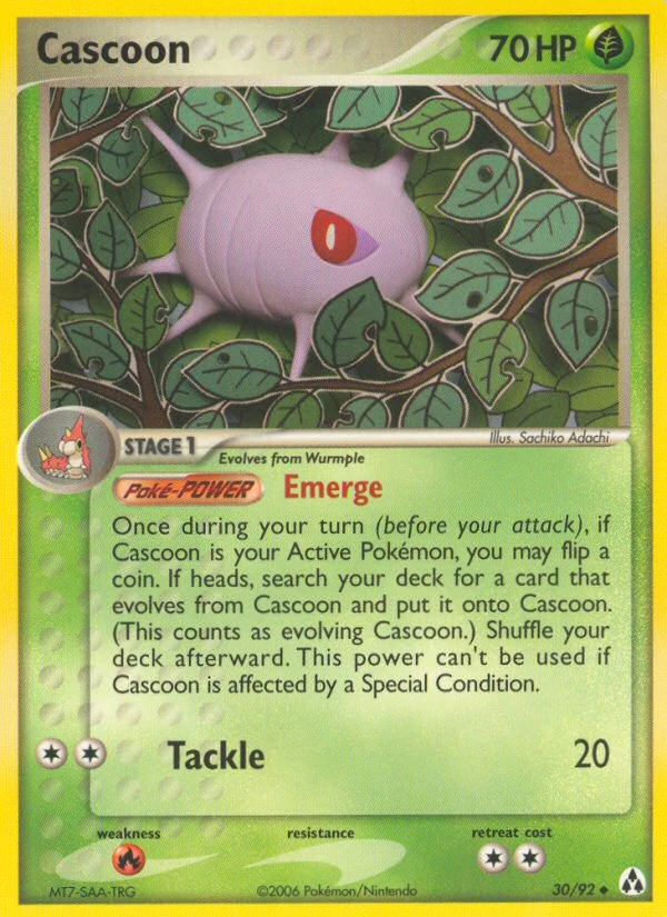 Cascoon, 30/92