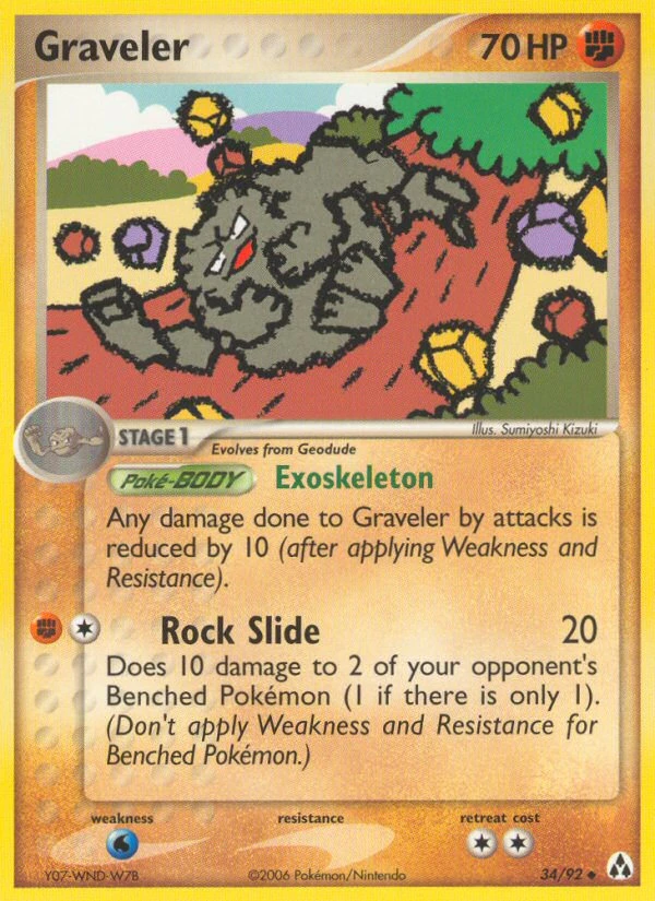 Graveler, 34/92