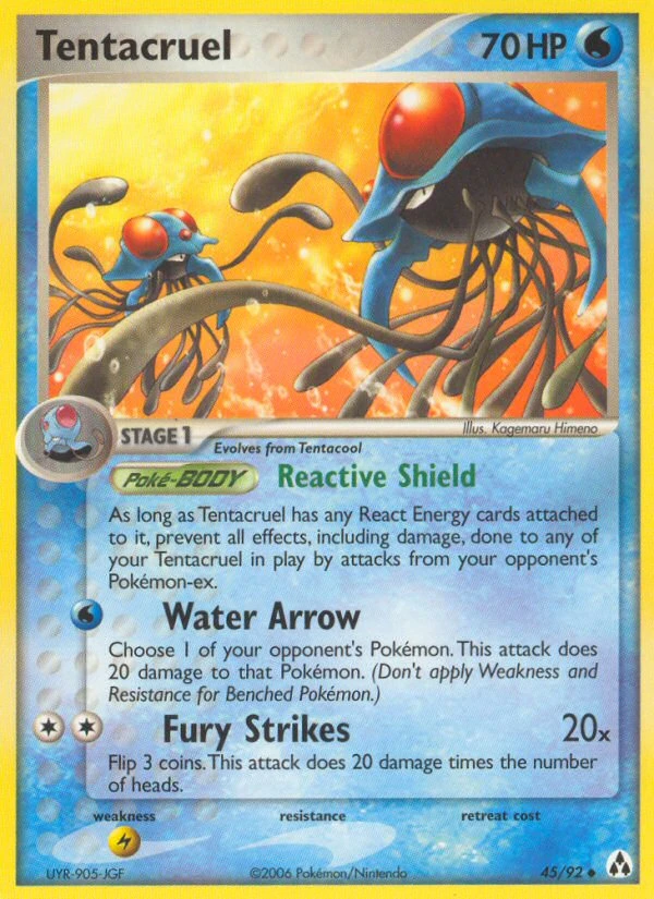 Tentacruel, 45/92