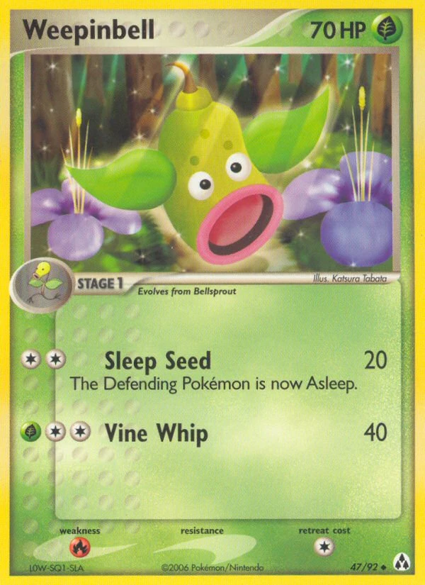 Weepinbell, 47/92