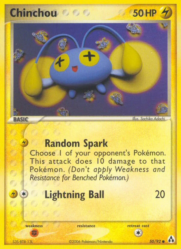 Chinchou, 50/92