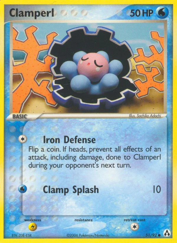 Clamperl, 51/92