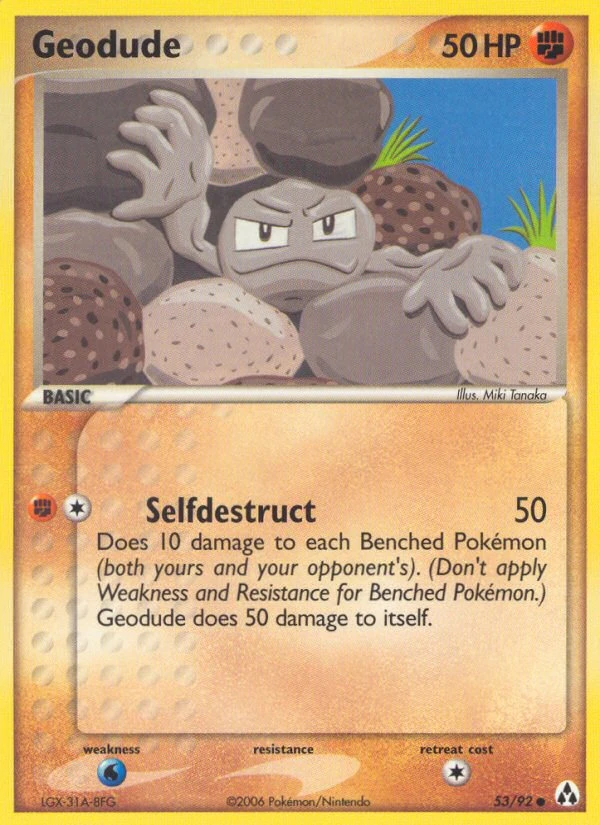 Geodude, 53/92