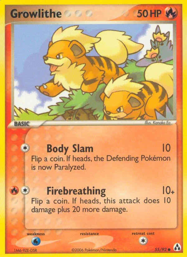 Growlithe, 55/92