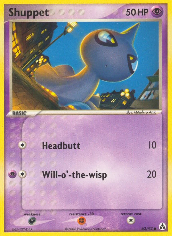 Shuppet, 63/92