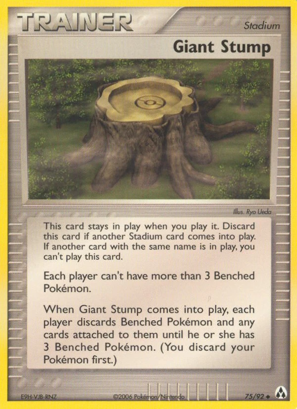 Giant Stump, 75/92