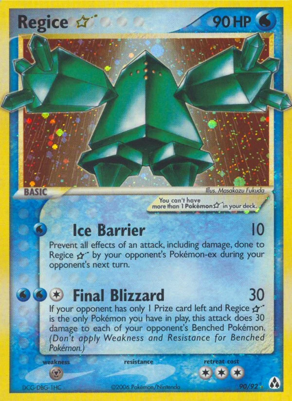 Regice ★, 90/92