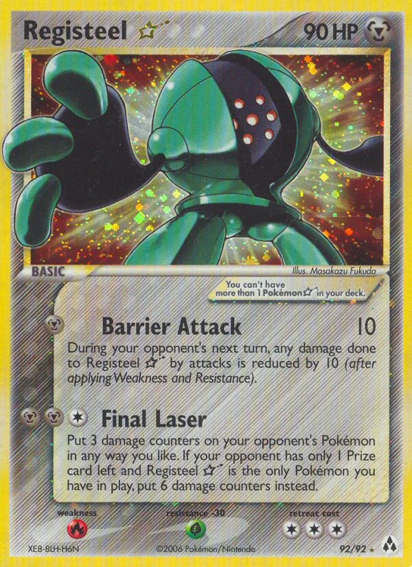 Registeel ★, 92/92
