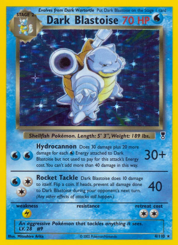Dark Blastoise, 004/110