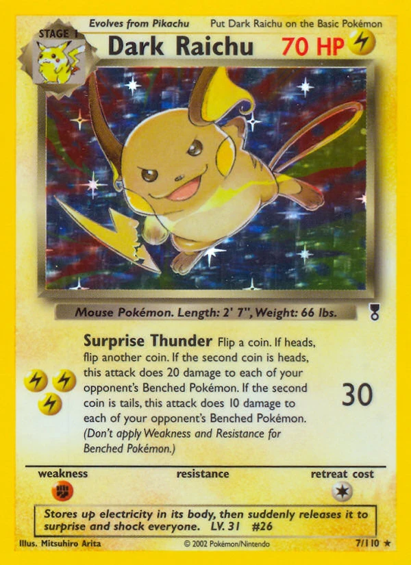 Dark Raichu, 007/110