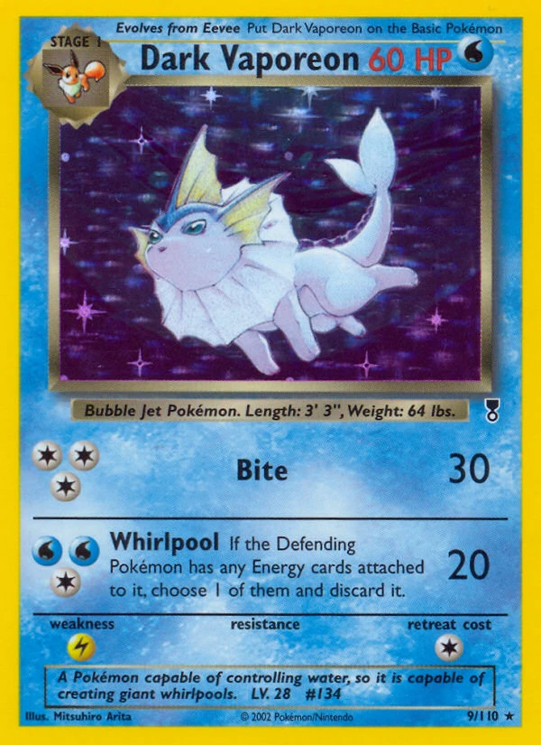 Dark Vaporeon, 009/110