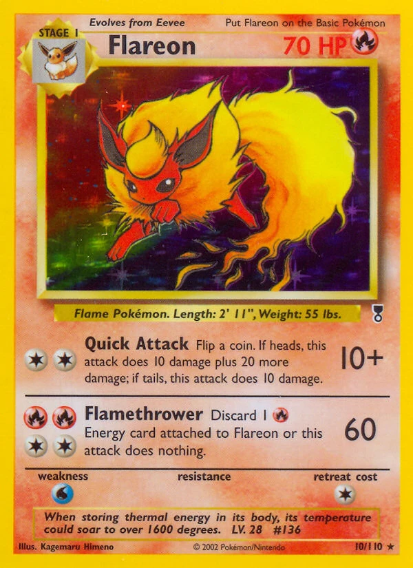 Flareon, 010/110