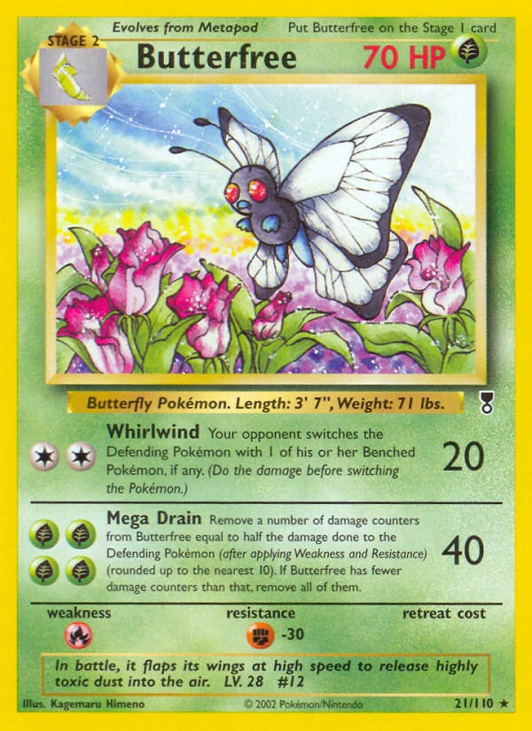 Butterfree, 021/110