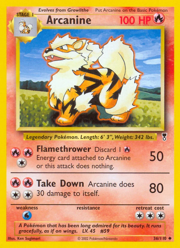 Arcanine, 036/110