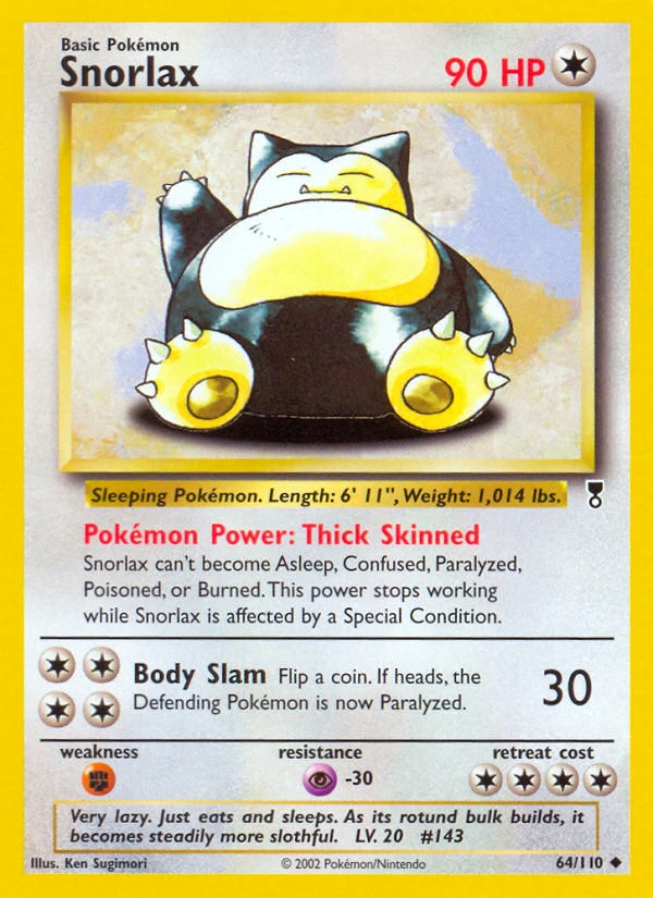 Snorlax, 064/110