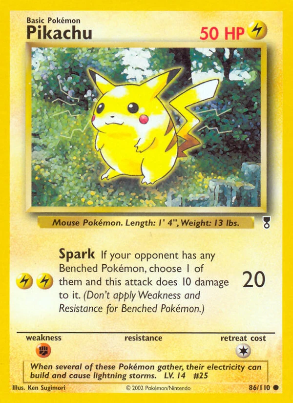 Pikachu, 086/110