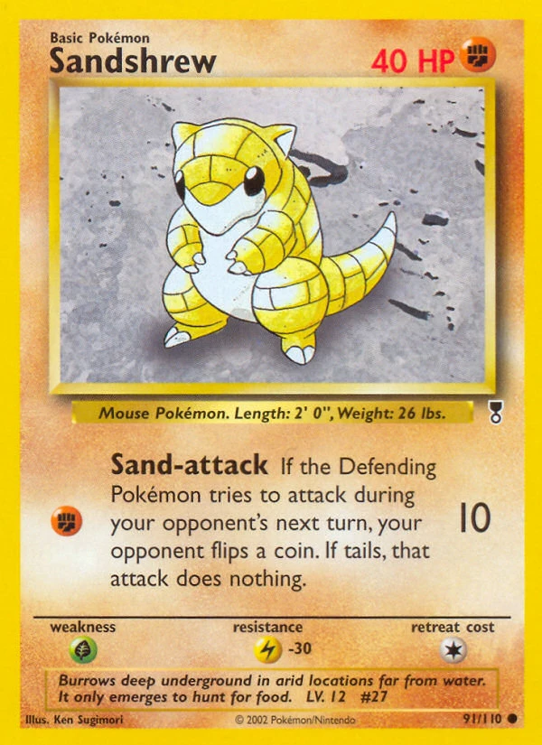 Sandshrew, 091/110