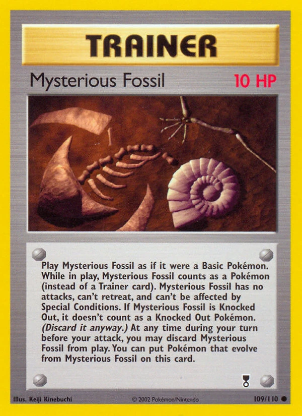 Mysterious Fossil, 109/110
