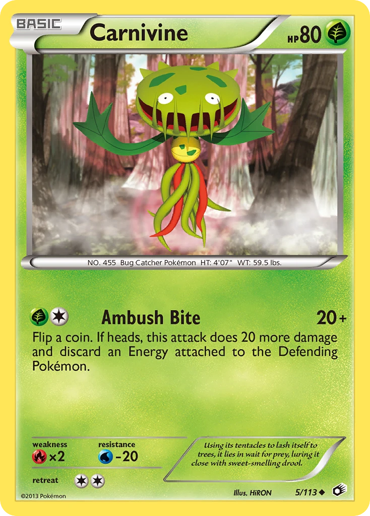 Carnivine, 005/113