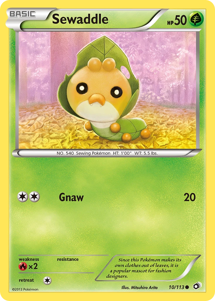 Sewaddle, 010/113