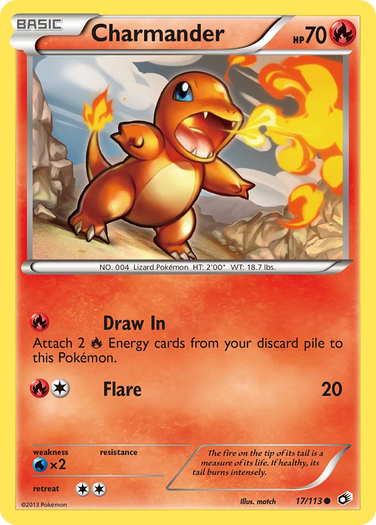 Charmander, 017/113
