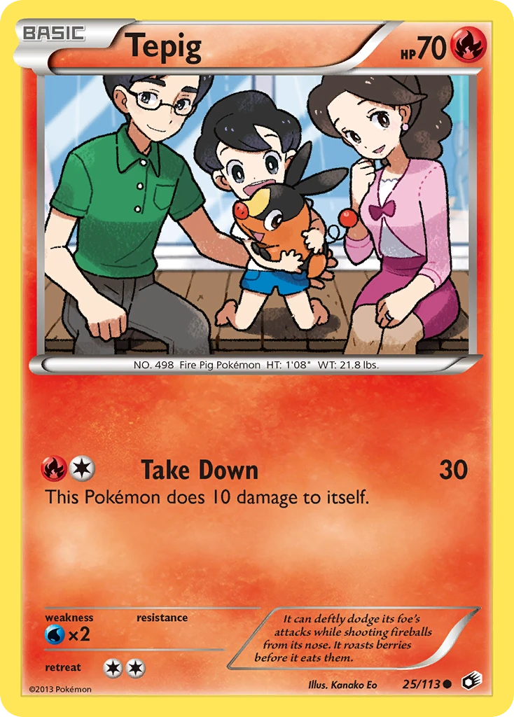 Tepig, 025/113