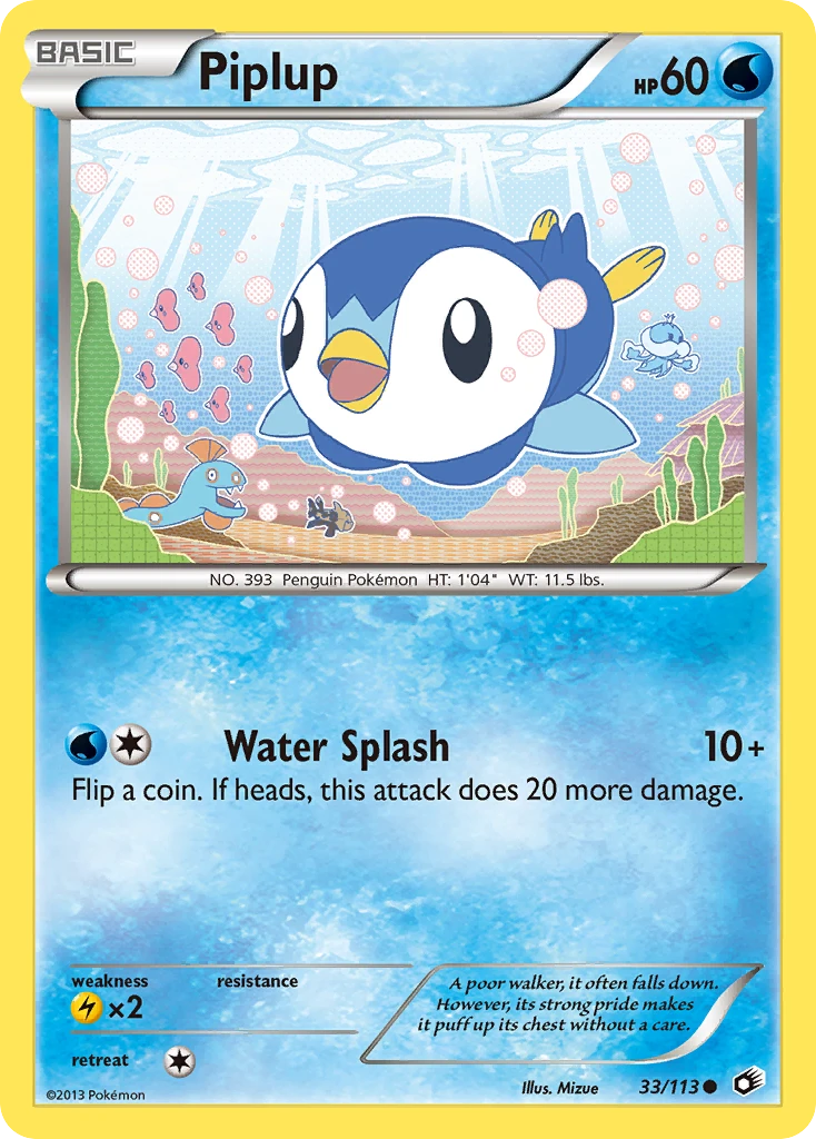 Piplup, 033/113
