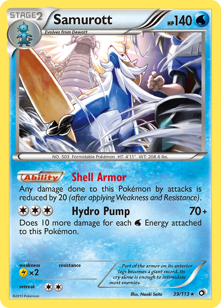 Samurott, 039/113