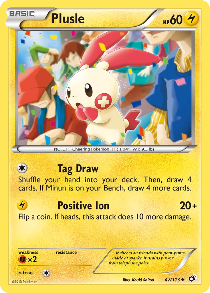 Plusle, 047/113