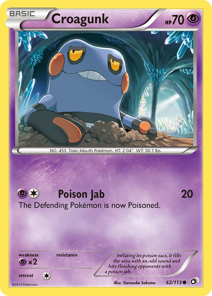Croagunk, 062/113