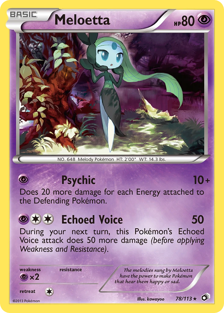 Meloetta, 078/113