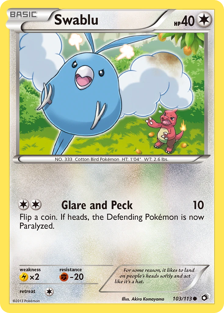 Swablu, 103/113
