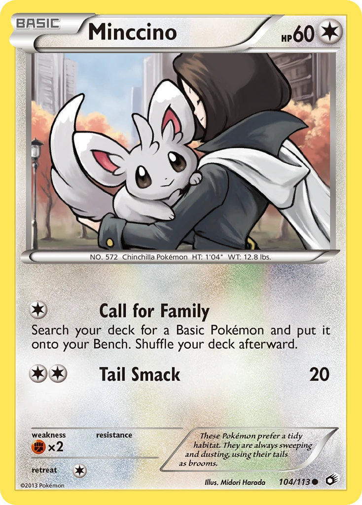 Minccino, 104/113