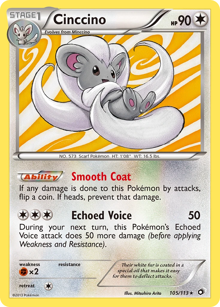 Cinccino, 105/113