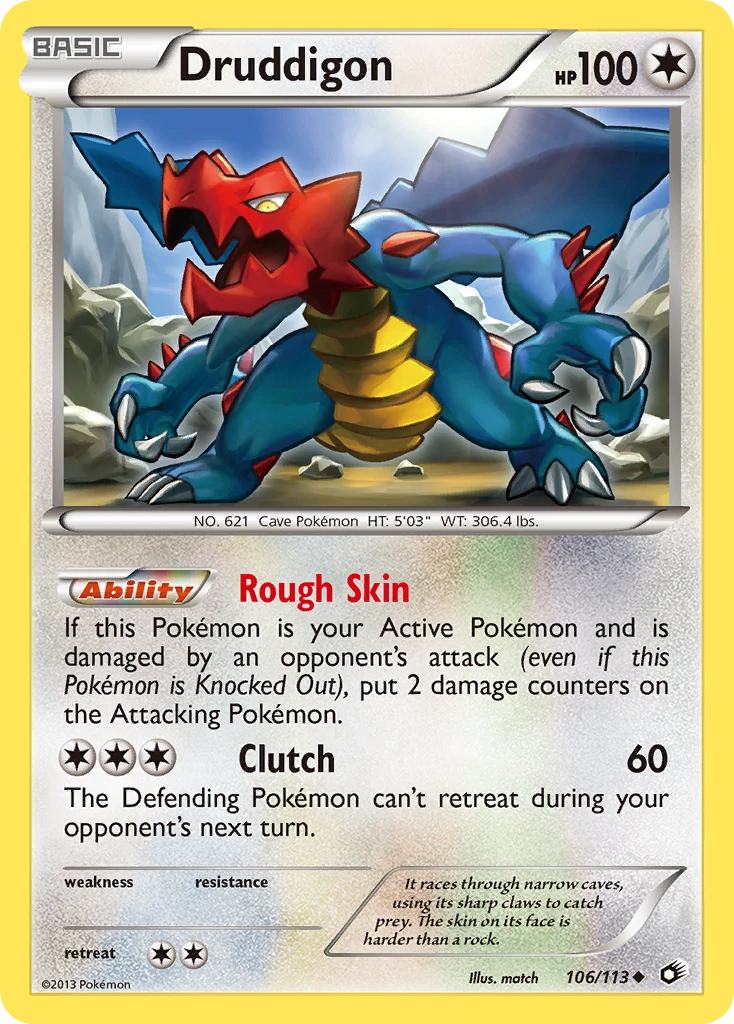 Druddigon, 106/113