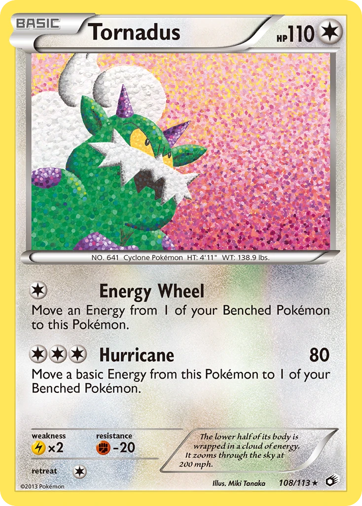 Tornadus, 108/113