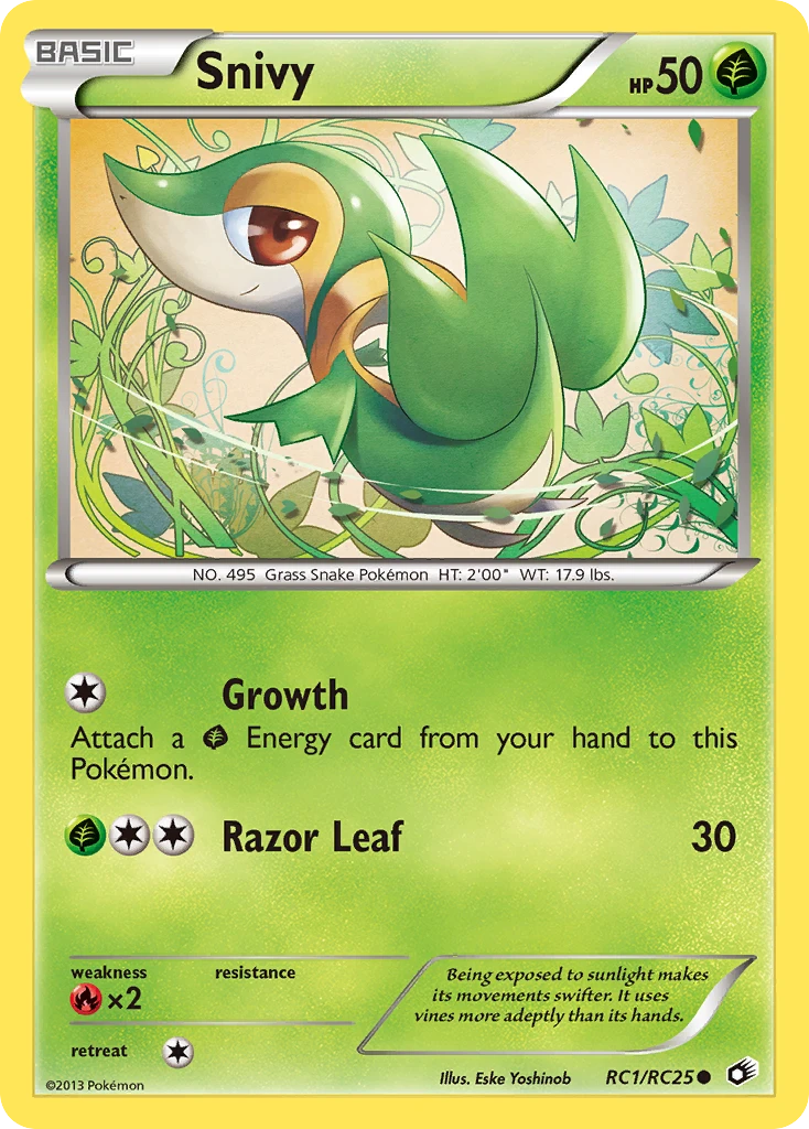 Snivy, RC1/RC25